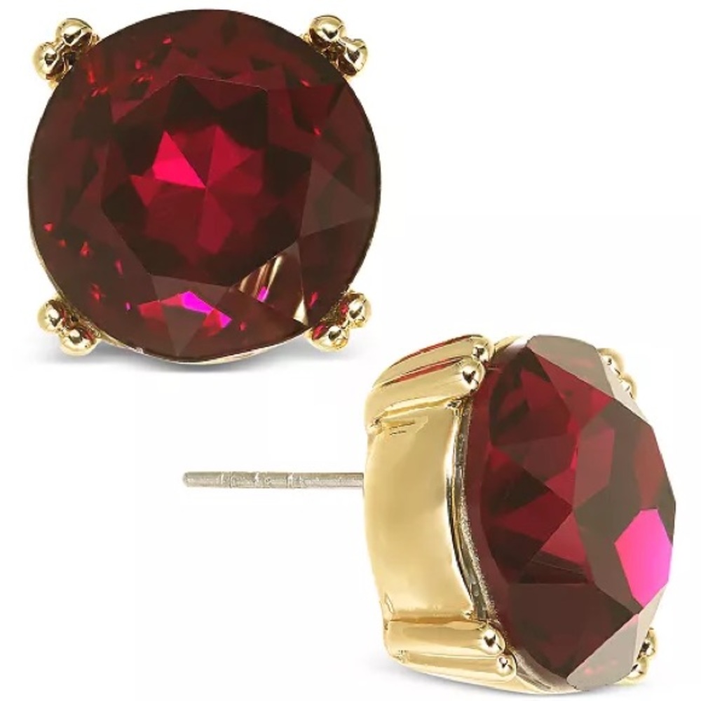 Gold-Tone Stud Earrings